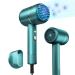 Ionic Hair Dryer - KINGDOM CARES Compact Travel Hair Dryer Blow Dryer Portable Hairdryer  Mini & Light Weight & Fast Drying for Women and Men with Cool Air Setting & Concentrator Nozzle Attachment