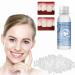 Provisional dentures dentures prosthesis temporary tooth repair set vampires fake dentures for Halloween cosplay 10ml