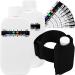 14Pcs Urine Test Complete Kit Travel Urine Test Kit with 2 Empty Bottles 10 Temperature Test Strips Leg Straps Oxford Pouch Portable Urine Testing Set for Hospital Laboratory(14 piece set) - Buy Online on GoSupps.com