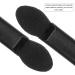 Luxshiny 100pcs Sponge Eyeshadow Brushs Black Double Sided Eyeshadow Applicators Disposable Makeup Brush for Home Salon 100pcs Black - Buy Online on GoSupps.com
