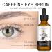 Caffeine Eye Serum - Anti-Aging Formula with EGCG for Puffiness Dark Circles and Wrinkles | Under Eye Treatment (1 oz - Buy Online on GoSupps.com