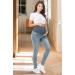 PACBREEZE Women's Maternity Jeans XL - Light Blue High Waist Denim Skinny Pants - Buy Online on GoSupps.com