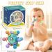 QXNDXQ Baby Teether Ball | Soft Silicone Dental Aid & Montessori Bitering Toy for Babies 0-12 Months - International Shipping Available - Buy Online on GoSupps.com