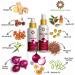 Global Organic India Complete Hair Care Kit With Onion Shampoo+ Onion oil (200 ml each) - Buy Online on GoSupps.com