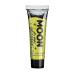 Holographic Fine Face & Body Glitter Gel by Moon Glitter - Yellow - Cosmetic Festival Glitter Face Paint for Face Body Hair Nails - 12ml