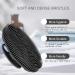 INNERNEED Food-Grade Silicone Body Scrubber & Scalp Massager Brush - Wet & Dry Hair Washing Tool in Black - Buy Online on GoSupps.com