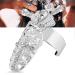 Stylish Crystal Nail Ring - Aluminum Alloy Nail Accessories for Parties | Shop Now! - Buy Online on GoSupps.com