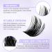 D Curl 0.07mm Cluster Lash Extensions 8-16mm Mix - Soft, Wispy & Wide Stem | XHFD-FD18-0.07-D - Buy Online on GoSupps.com