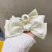 Bow Tie Hair Barrettes Vintage Layers Bow Knot Claws Large Hair Clips Accessories for Women Girls (Beige) - Buy Online on GoSupps.com