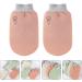 Buy Exfoliating Bath Scrubs - 2pcs Shower Gloves for Men & Women | Dead Skin Remover & Massage Gloves in Red - International Shipping Available - Buy Online on GoSupps.com