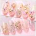 Healeved 80 Boxes Nail Art Ornaments Manicure Ornaments Nail Art Wire Nail Metal Threads Nail Art Accessory Nail Charms Nail Metal Wire Manicure Threads Alloy Gold Thread Decorate - Buy Online on GoSupps.com