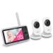 Newly Upgraded VTech VM350-2 Video Monitor with Battery supports 12-hr Video-mode, 21-hr Audio-mode, 5" Screen, 2 Cameras, 1000ft Long Range, Bright Night Vision, 2-WayTalk, Auto-onScreen, Lullabies