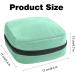 Pure Light Green Women's Menstrual Pad & Cup Storage Bag - Portable Zipper Pouch for Teens & Women - Buy Online on GoSupps.com