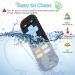 Silicone Remote Teething Toy with Pacifier Clip for Babies 3-12 Months - Sensory Chew Toy for Infant Toddlers - Black - Buy Online on GoSupps.com