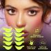 Libeauty Silicone Eyelash Perm Pads - 10pcs, 5 Sizes XS-XL, Reusable Soft Lash Lift Shields (Yellow) - Buy Online on GoSupps.com