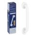 evekare Premium Extra Strength Grab Bar for Bathtubs and Showers | Stainless Steel White 12 inch - 1.25 Diameter | ADA Compliant Shower Grab Bar Handle for Elderly and Disabled 12" x 1.25" dia White