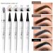 Magic Eyebrow Pencil - 2024 Waterproof 3D Microblading Fine Stroke Makeup for Women (Light Coffee) | International Shipping - Buy Online on GoSupps.com