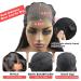 Wear And Go 20 Inch Curly Lace Front Wig Human Hair 180 Density 4x4 Closure - Glueless Wig for Black Women - Buy Online on GoSupps.com