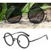 HELES Unisex Retro Round Reading Glasses - Photochromic Grey Sunglasses +1.00 Strength for Outdoor Use - Buy Online on GoSupps.com