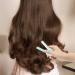 Miini Flat Iron - Small Travel Curling Iron 2 in 1 Voltage Curling Wand | Usb Powered Curling Iron for Short Hair Anti-Scald Minii Curling Flat Iron Portable Hair Curler for Curly Hair Straighten Fresh Green - Buy Online on GoSupps.com