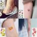 Oottati 30 Sheets Small Cute Temporary Tattoos Kit - Watercolor Designs for Women - Dream Catcher, Snake, Cat, Tiger, Bird, and More - Buy Online on GoSupps.com