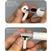 GEUNG DEMDEM Airpods Pro Cleaner Kit - Multi-Function Cleaning Pen with Brush, Sponge, and Cloth for TOZO, Apple, Sony, Beats, Samsung, JBL, MI - Compatible with Airpods Pro 1 2 3 Gen - Buy Online on GoSupps.com