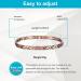 Shop Pure Copper Magnetic Ankle Bracelet for Women - Elegant Fashion Jewelry Gift - Buy Online on GoSupps.com