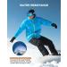 ZIONOR X4 Ski Goggles - Magnetic Lens - Snowboard Goggles for Men Women - Blue Frame - VLT 13.67 - Buy Online on GoSupps.com