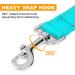 Matilor Reflective Dog Leash with Padded Handle - Nylon Leash for Large, Medium, Small Dogs - Turquoise - Buy Online on GoSupps.com