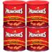 Munchies Flamin' Hot Peanuts - 16 oz (4 Canisters) | Spicy & Crunchy Snack - Buy Online on GoSupps.com