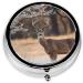 Free Whitetail Deer Pill Box | 3 Compartment Portable Travel Medicine Organizer | Mini Decorative Pocket Purse for Vitamins & Tablets - Buy Online on GoSupps.com
