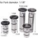 Neco Carbon Fiber Headset Expander Top Cap - 1 Inch - Large & Small Sizes - Buy Online on GoSupps.com