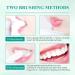 Teethaid Mouthwash & Whitening Foam Toothpaste - Natural Peppermint Dental Cleaning - 60ml (3 Pack) - International Shipping Available - Buy Online on GoSupps.com