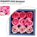 Beaupretty 4 Boxes Rose Box Mothers Day Mother s Day Rose Soap Rose Flower Gradient Rose Soap Bouquet Simulation Rose Soap Romantic Square Flower Box Soap Flower - Buy Online on GoSupps.com