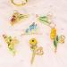 6 Pcs Large Metal Flower, Tulip, Strawberry & Butterfly Hair Claw Clips - Strong Hold Clamps for Long, Thick, Thin, Curly Hair - Fashion Accessories for Women and Girls - Buy Online on GoSupps.com