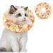Kytpyi Halskrause cat cat collar stain-resistant adjustable (17-27cm) neckcrases for cats or dogs breathable waterproof cotton cats.