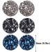 Men's Punk Titan Steel Magnetic Ear Clip - 10mm Hip Hop Stud Earrings - Buy Online on GoSupps.com