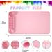 Kids Non-Stick Silicone Craft Mat for Resin Casting and Painting - Pink - Buy Online on GoSupps.com