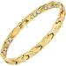 Magnetrx Ultra-Strong Magnetic Tape for Women - Adjustable Gold Bracelet with Crystal & Size Tool | Double Magnet Stainless Steel - Buy Online on GoSupps.com