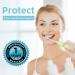 7AM2M Sonic Electric Toothbrush for Adults and Kids One Charge for 90 Days with 6 Brush Heads 5 Modes with 2 Minutes Build in Smart Timer Roman Column Handle Design(Green) Green No Travel Case - Buy Online on GoSupps.com