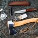 Coosnug D2 Sharp Survival Knife with Leather Bag - Ergonomic Rosewood Handle for Outdoor Camping - Buy Online on GoSupps.com