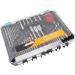 100 Piece Drill Bit Set - Multifunctional Twist Screwdriver Bits Cup Saw Hole Opener Holder Kit with Storage Box for Home Woodworking Use - Buy Online on GoSupps.com
