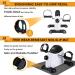 GOREDI Pedal Exerciser Stationary Mini Exercise Bike - LCD Display, Seniors Arm/Leg Exercise - White - Buy Online on GoSupps.com