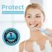 7AM2M Sonic Electric Toothbrush for Adults and Kids One Charge for 90 Days with 6 Brush Heads 5 Modes with 2 Minutes Build in Smart Timer Roman Column Handle Design(Light Blue) Light Blue No Travel Case - Buy Online on GoSupps.com