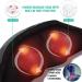 Medcursor 3D Shiatsu Neck Massage Device with Heat - Deep Tissue Relief for Neck Shoulder Back & Body Pain | Perfect for Home Office & Car - Black - Buy Online on GoSupps.com