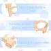 Shop Baby Wooden Pouring Ring Toys - 9 Natural Wood Teething Rings for Babies | Safe DIY Handmade Baby Toys - Buy Online on GoSupps.com