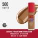 Rimmel Lasting Finish 35HR Foundation in 500 Toffee - Long-Lasting Coverage - Buy Online on GoSupps.com