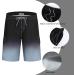 Shop Eletop Men's Long Quick-Drying Swimming Trunks - Mesh Lining Color Gradient S-4XL - Buy Online on GoSupps.com