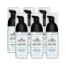 J.R. Watkins No-Rinse Foaming Hand Cleanser Hand Soap in Pump Dispenser Bathroom & Kitchen Foam Cleaner All Natural Alcohol Free Unscented 1.6 fl. Oz. 6 Pack Unscented 1.6 Fl Oz (Pack of 6)