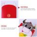 MAGICLULU 72 Pcs Ox Zodiac Red Packet Hong Bao Wedding Chinese New Year Red Packet Spring Festival Money New Year Red Envelopes Wallets for Mini Gifts Child 250g Copper Paper Asia Christmas - Buy Online on GoSupps.com